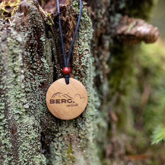 Naturholzkette - "BERG.verliebt"